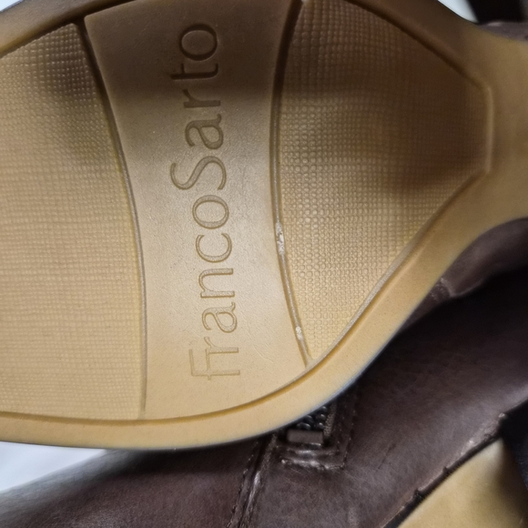 Franco Sarto Anberlin Brown Knee-High Women's Boots - Picture 10 of 14